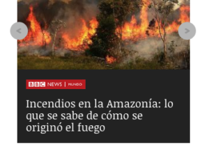 incendios de la amazonia como se origino el fuego Latidos Magazine Nueva Zelanda 2019