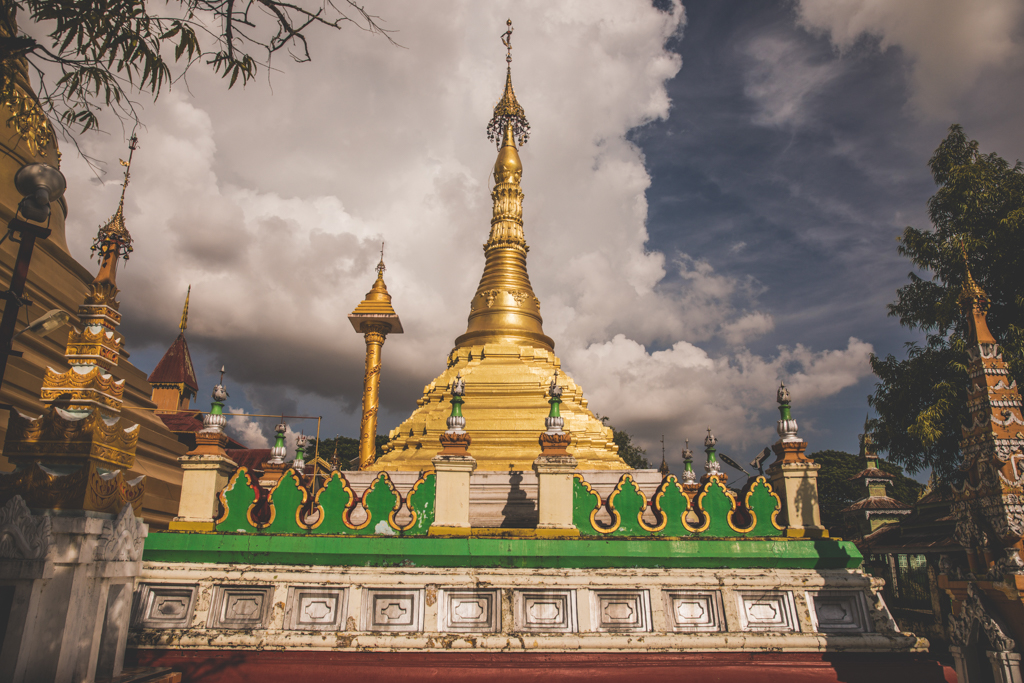 Pagoda en Dala, Myanmar-2019